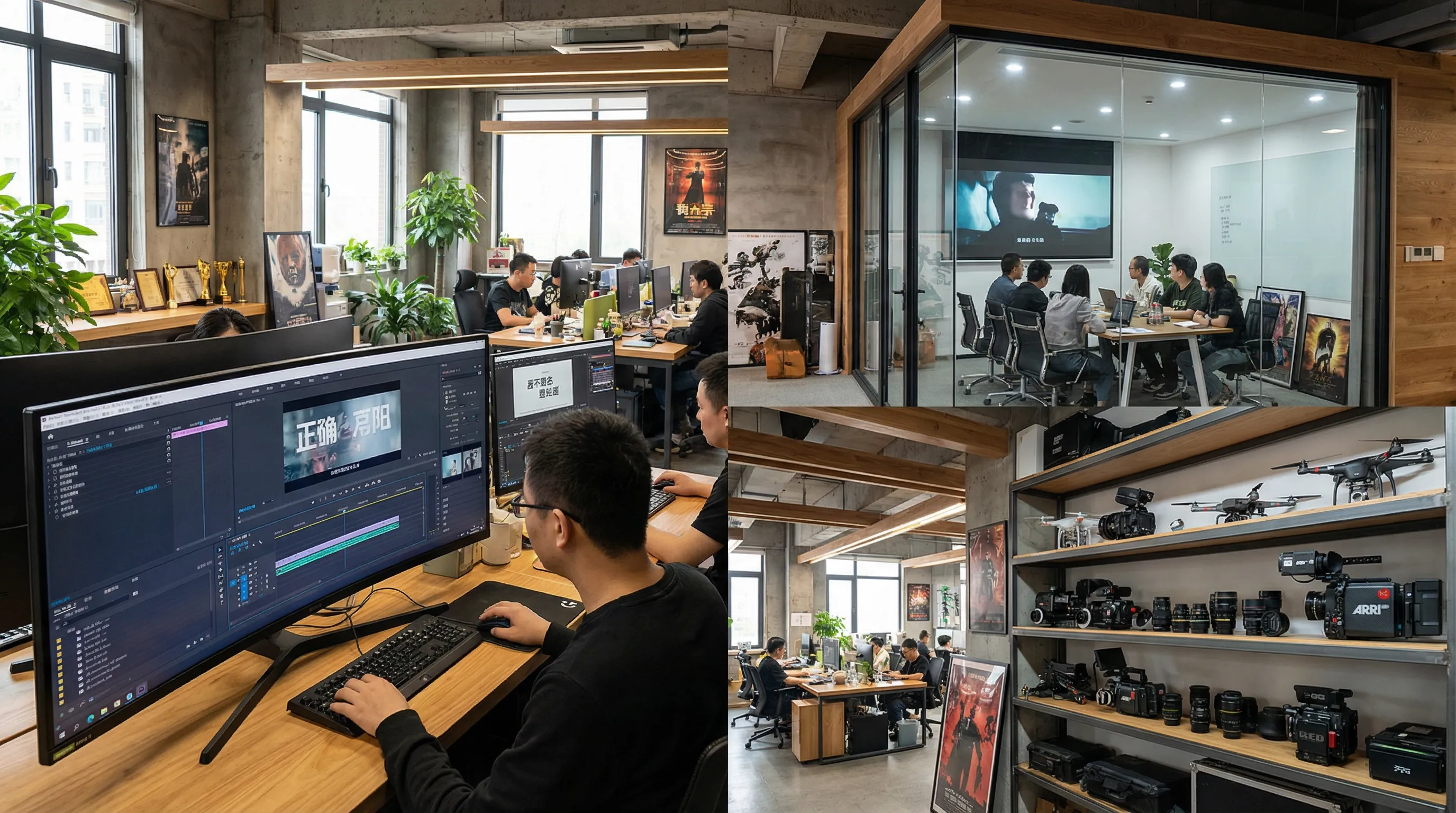 羞羞漫画影视传媒公司办公室